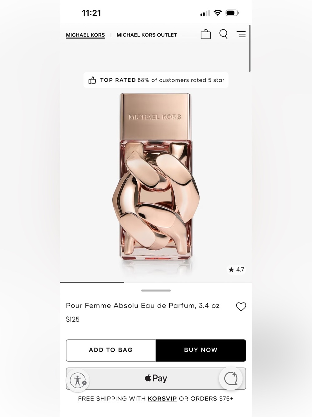 Michael Kors beauty set - Picture 9 of 10